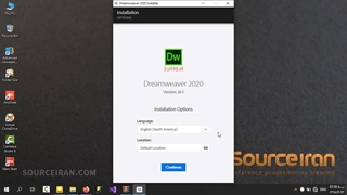 آموزش دانلود تا نصب نرم افزار Dreamweaver به صورت کامل با جزئیات
