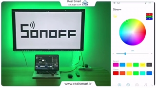 روش نصب و راه اندازی پکیج استریپ لایت RGB سونوف