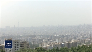 آلودگی تهران در روزی که تعطیل شد