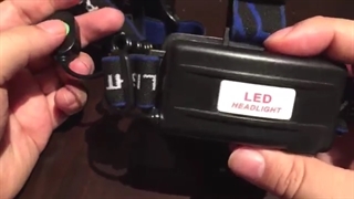 چراغ قوه شارژی پیشانی بند