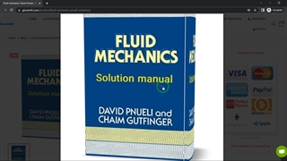 Fluid mechanics David Pnueli , Chaim Gutfinger solution manual pdf