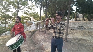 دستمال بازی دانش آموزان فارسان