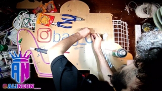 مراحل ساخت نئون فلکسی!؟!؟