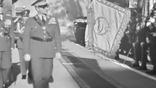 بازدیددانشکده فرماندهی و ستاد ارتش شاهنشاهی توسط محمدرضا شاه پهلوی اوایل دهه ۵۰ خورشیدی