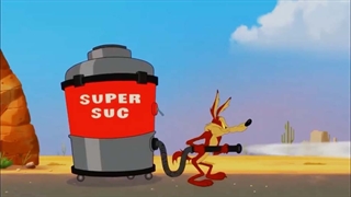 کارتون میگ میگ و کایوت - جاروبرقی بزرگ