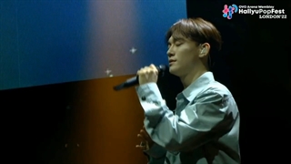 اجرای جدید آهنگ Shall We از چن در Hallyu Pop Festival in London 2022
