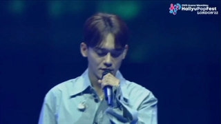اجرای جدید آهنگ My Dear از چن در Hallyu Pop Festival in London 2022