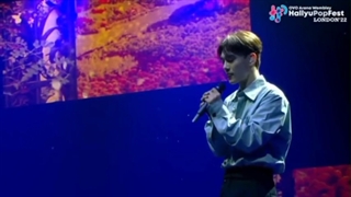 اجرای جدید آهنگ Beautiful Goodbye از چن در Hallyu Pop Festival in London 2022