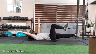 بدون کمر درد حرکات شکم رو بزن!