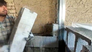 نحوه اجرای بلوک دیواری لیبرا