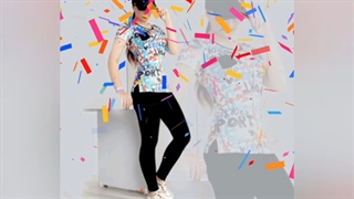 ست تیشرت ساق زنانه