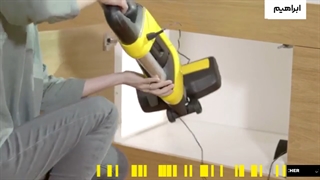 نظافت خانه به وسیله جاروبرقی شارژی خانگی کارچر VC5 Cordless