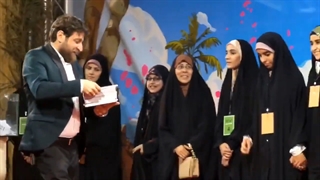 مرقد سلمان المحمدی علیه السّلام. حصول بنت الهُدى نزار على المرکز الثانی. مسرح قصخون التفاعلی
