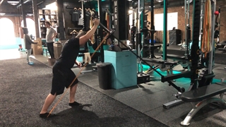 پرس تک دست هالتر با کش