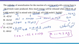 آموزش آی مت - پاسخ تکنیکی تست استوکیومتری ترمودینامیک اسیدها و بازها - شیمی آیمت
