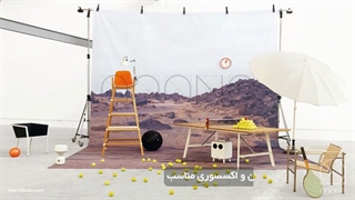 Interior Design of PhotoStudio / طراحی داخلی آتلیه عکاسی