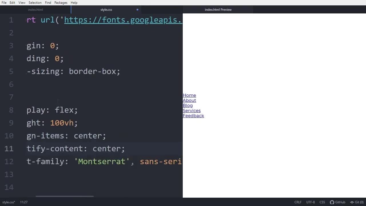 طراحی های خلاقانه HTML + CSS ، ساخت منو NavBar با قابلیت باز و بسته شدن ...