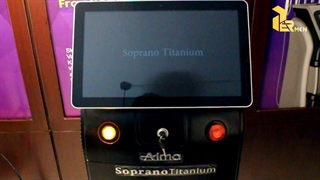 معرفی و آموزش کار با منو دستگاه لیزر تیتانیوم