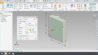 بریده فصل سوم آموزش طراحی با نرم افزار Autodesk Inventor - سطح 1