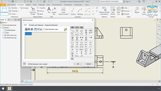 بریده فصل ششم آموزش طراحی با نرم افزار Autodesk Inventor - سطح 1