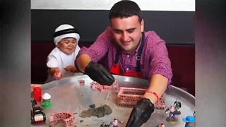 آشپزی بوراک و آجر چینی به سبک مینیمال