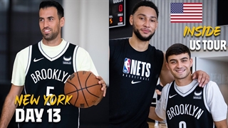 بازیکنان بارسلونا بسکتبالیست شدند ( تور آمریکا )