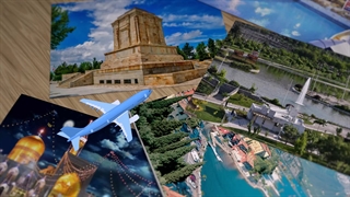 بلیط هواپیما کیش به مشهد با میزبان بلیط