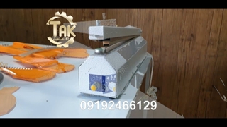 دستگاه بسته بندی و دوخت اسلایسر دستی اهرمی و برقی کشویی هسته گیر بسته بندی خشک کن میوه و سبزی جات