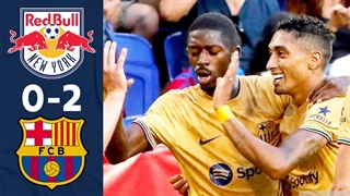 خلاصه بازی بارسلونا 2-0 ردبول ( 9 مرداد 1401 )