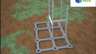 اسکلت فلزی ویلا