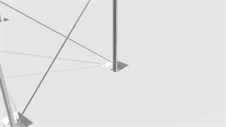 انیمیشن سه بعدی ساخت اسکلت فلزی