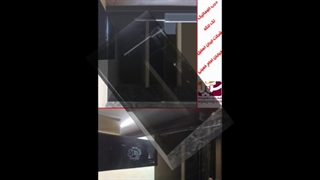 درب اتوماتیک اسلایدینگ یک طرف بازشو،درب شیشه اتوماتیک، گروه حفاظتی سپاس