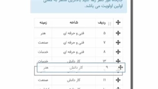 حوه تکمیل فرم نظرخواهی دانش آموز در سامانه همگام برای انتخاب شاخه تحصیلی مورد علاقه