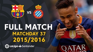 فول مچ بازی بارسلونا 5-0 اسپانیول ( 2015/16 )
