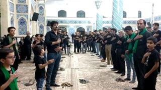 01-مراسم عزاداری شب پنجم محرم بهاباد در حسینیه فاطمیه