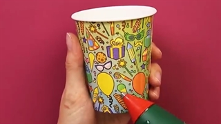 ایده های بامزه با لیوان یکبارمصرف