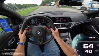 تست سرعت بی ام و M3 جدید در اتوبان