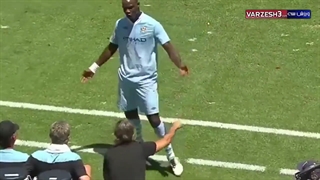 عصبانیت بازیکن های فوتبال هنگام تعویض شدن