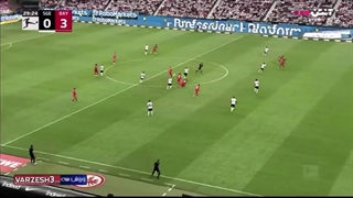 خلاصه بازی بایرن مونیخ - فرانکفورت با گزارش فارسی