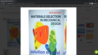 Materials selection in mechanical design 5th edition solution manual pdf