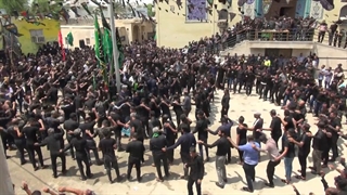 عزاداری روز تاسوعا جزیره قشم