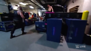 مسابقه سمی زین و بران استرومن در raw 2017 ماه ژانویه 2