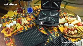 صبحانه انگلیسی با ساندویچ ساز به سبک ادمیلسون