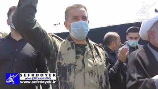 ظهر عاشورا ماه محرم حسین طاهری ستاد فرماندهی انتظامی تهران بزرگ حسینیه فاتب