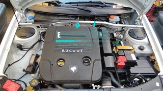 ریمپ خودروی سمند سورن در تعمیرگاه کاراک