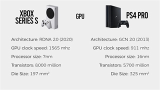 مقایسه کوتاه سخت افزار پی اس فور پرو و ایکس باکس سری اس