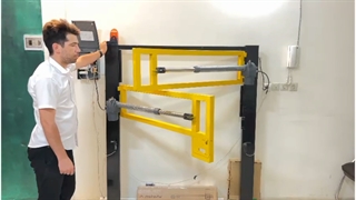 آموزش نصب جک درب پارکینگ اتوماتیک