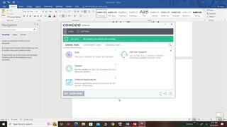 نحوه استفاده از مجازی ساز در آنتی ویروس Comodo