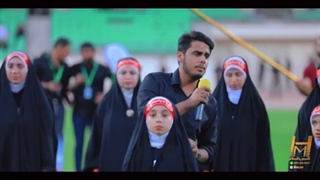 اجرای سرود جهانی سلام یا مهدی در بصره عراق
