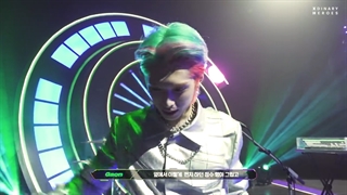 پشت صحنه اجرای اهنگ test me از گروه Xdinary Heroes